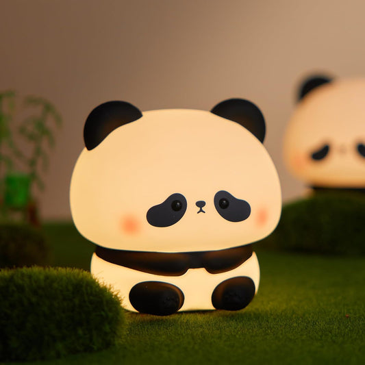 Cute Panda Night Light, LED Squishy Novelty Animal Night Lamp
